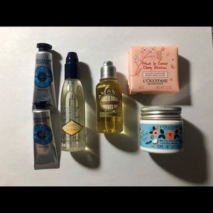 L'occitane Hand Creams, Makeup Remover, Soap